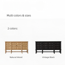 Avolo Sideboard（Smoked Vintage Black)