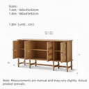 Avolo Sideboard(Natural Wood)
