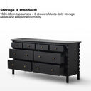 Bramwell Sideboard(Vintage Black)