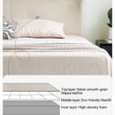 Moona Bed(Light Milky Beige)