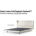 Moona Bed(Light Milky Beige)