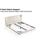 Moona Bed(Light Milky Beige)