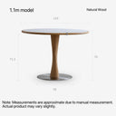 Orvin Bistro Table(Natural Wood)