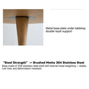 Orvin Bistro Table(Natural Wood)