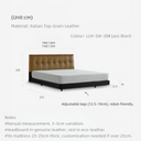 Vezza Bed(Jazz Black)