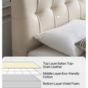 Vezza Bed(Lvory White)