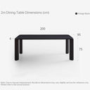 Bento Dining Table（Vintage Black)