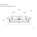 Cloud Sofa(Lilac Pink)