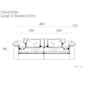Cloud Sofa(Lilac Pink)