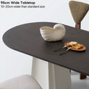 Wind Chime Dining Table(Smoked Black)