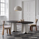 Wind Chime Dining Table(Natural Wood)