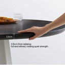 Wind Chime Dining Table(Smoked Black)