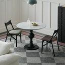 Averon Round Dining Table(Marble Top）