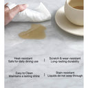 Averon Round Dining Table(Marble Top）