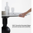 Averon Round Dining Table(Marble Top）