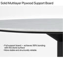 Averon Round Dining Table(Marble Top）