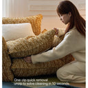 Tessra Armchair(Yellow & White)