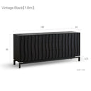 Brula Sideboard(Vintage Black)