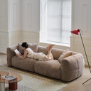 Elna Sofa(Chestnut Brown)