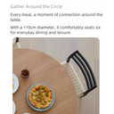 Rivora Round Dining Table