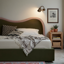 Sona Bed – Cream Beige