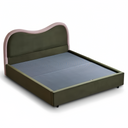 Sona Bed – Cream Beige