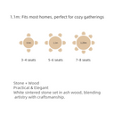 Orvin Bistro Table（Walnut）