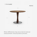 Orvin Bistro Table（Walnut）