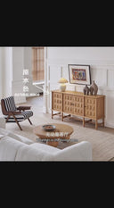 Avolo Sideboard(Natural Wood)